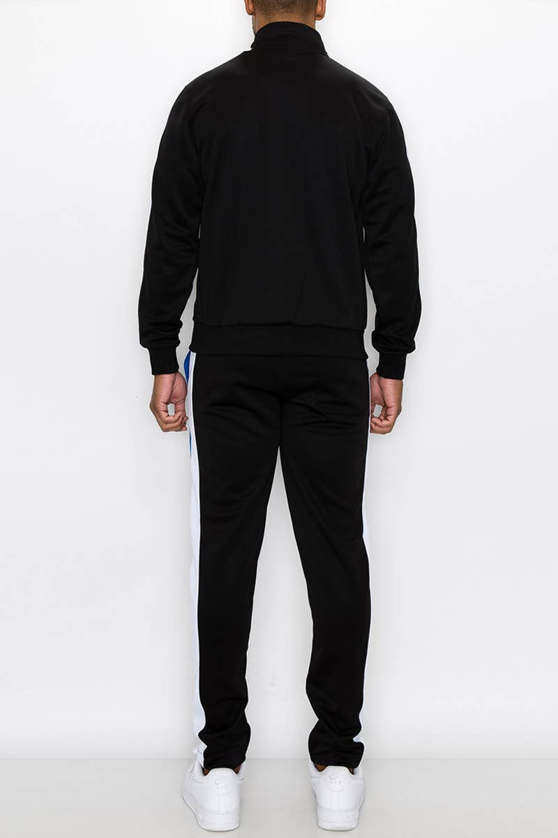 ST553 Color Block Track Suit (Prepack)