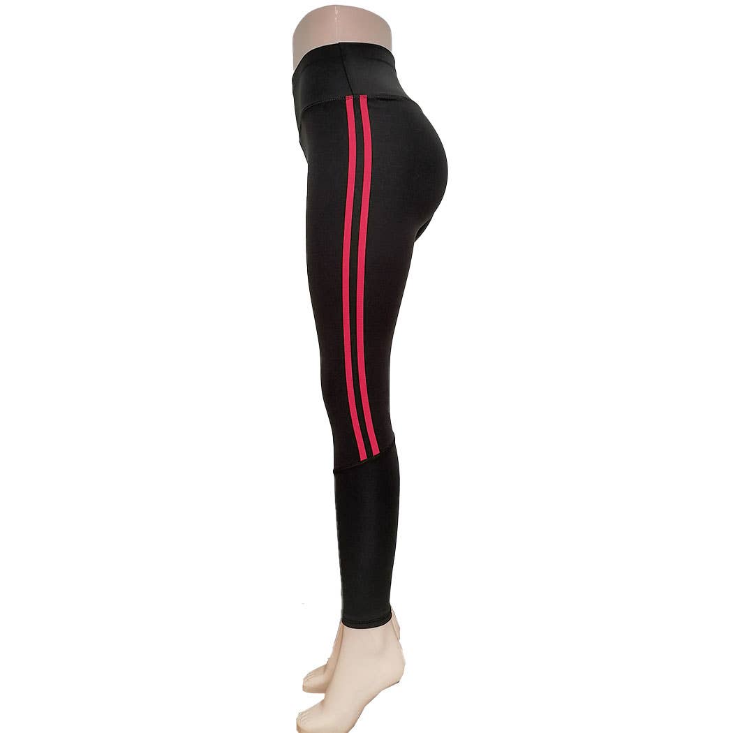 Lydaa SPORTS YOGA STRIPE LEGGINGS set