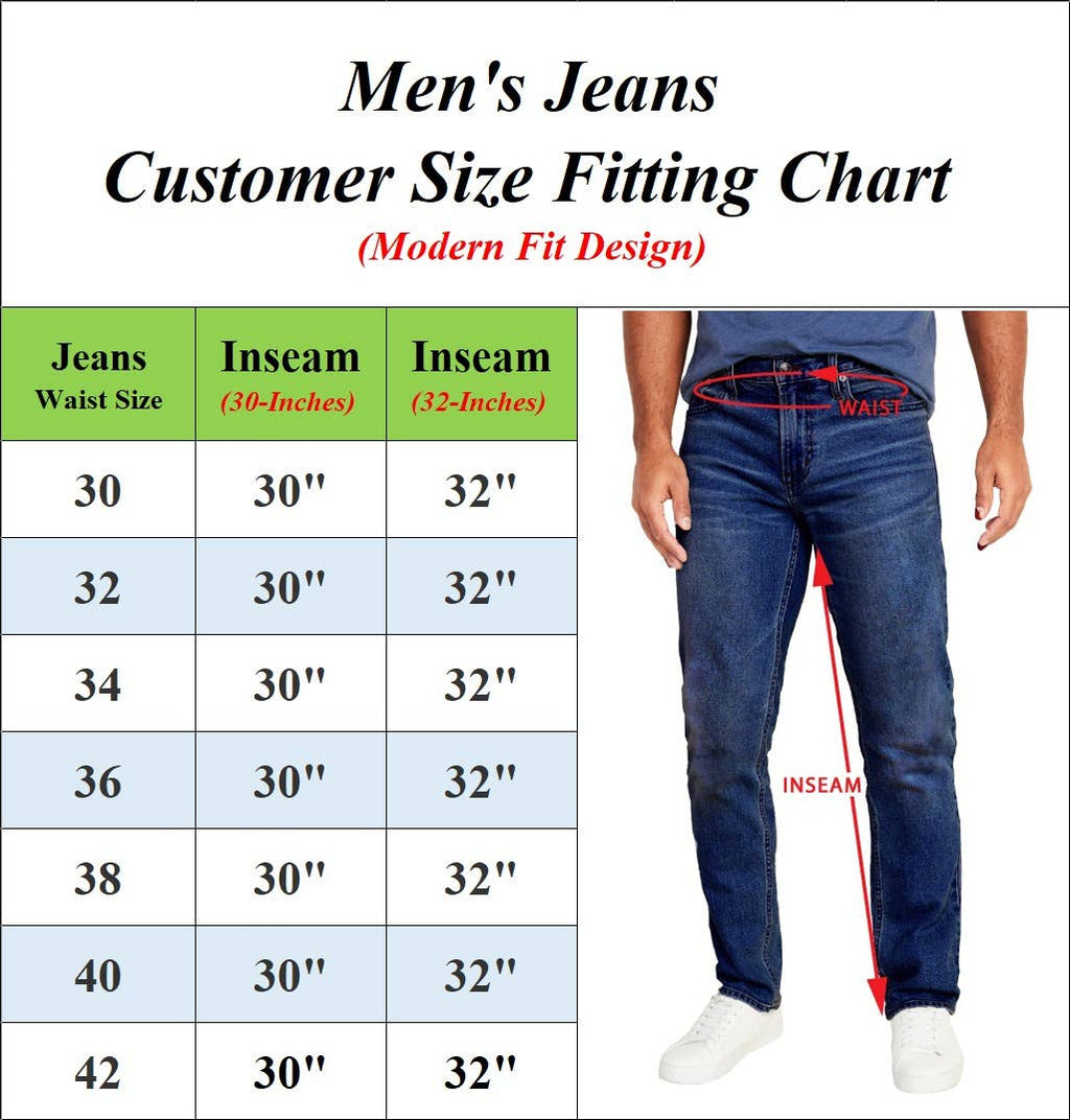 Men's Stretch Ripped Jeans