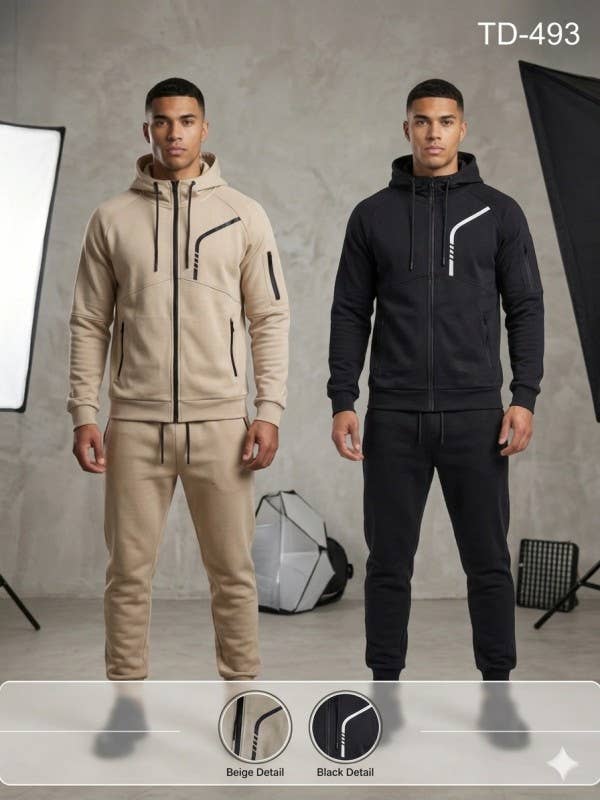 Men 2 Piece Hoodie Set