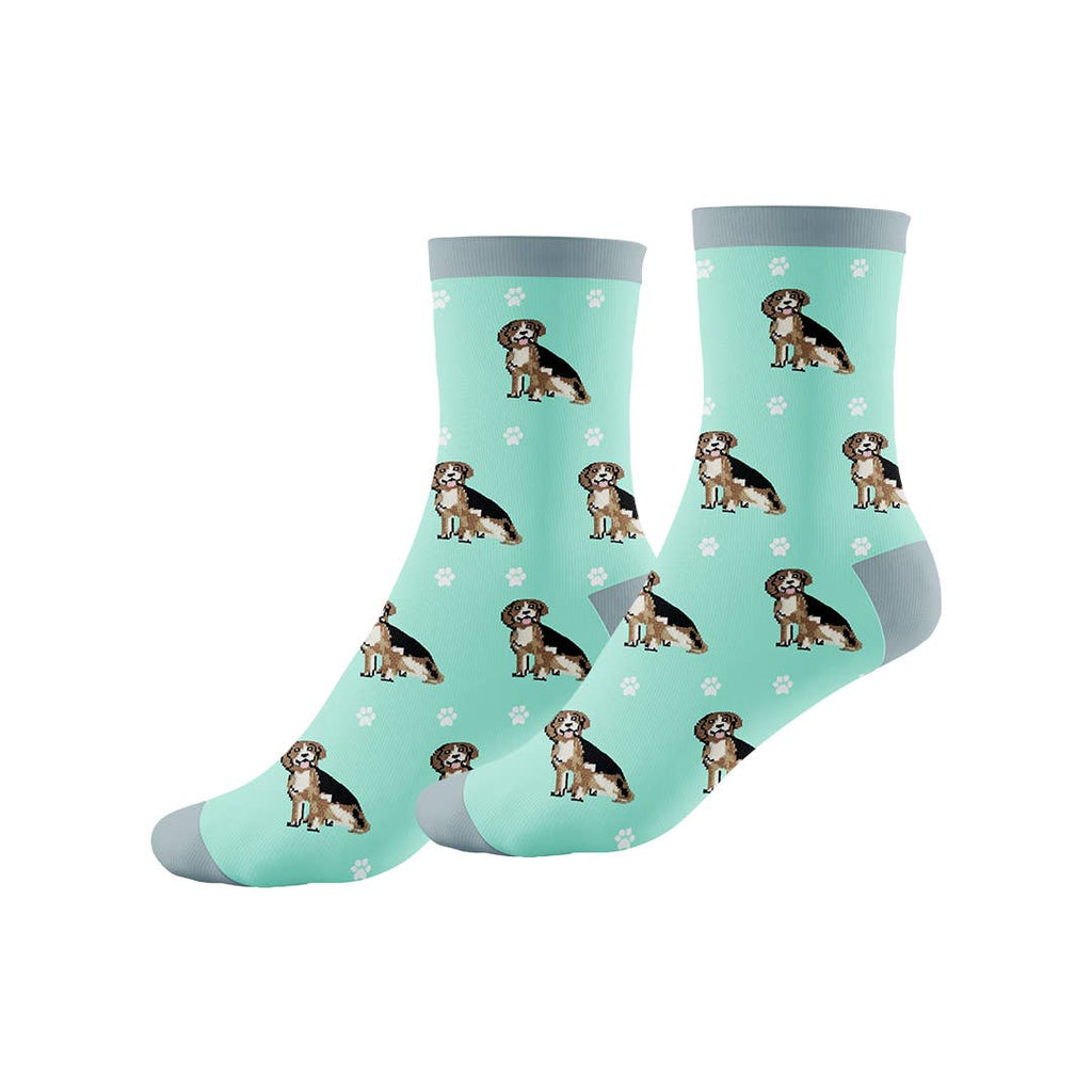 Pet Lovers Crew Unisex Socks - Novelty Socks - Dog Cat Socks