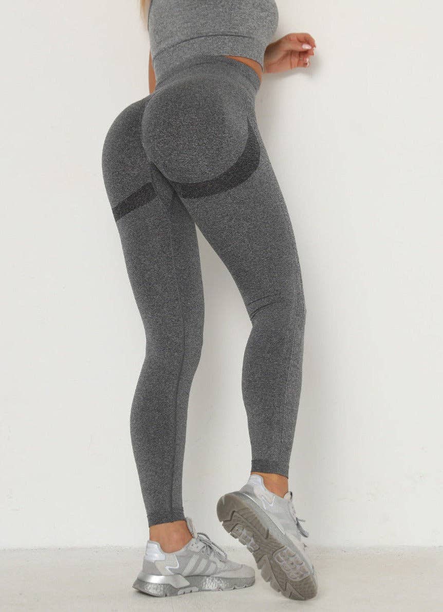 MB FASHION Seamless High-Waisted Contouring Legging 6204LY-2