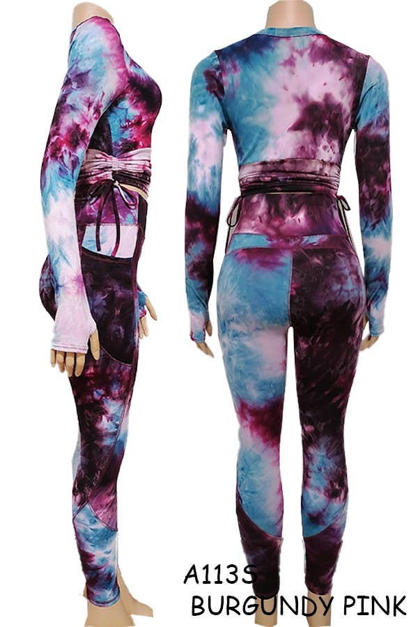 A113S SPORTS YOGA POCKET LEGGINGS TOPS SETS MIX SIZES 12PCS