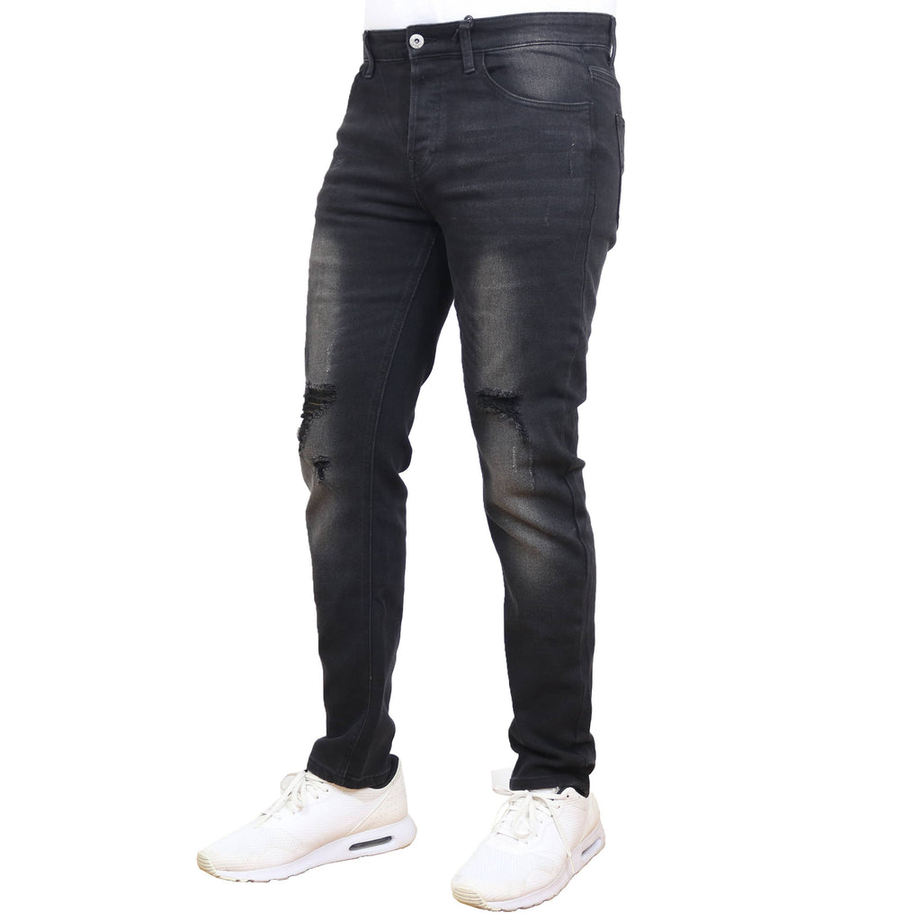 Men's Stretch Ripped Jeans