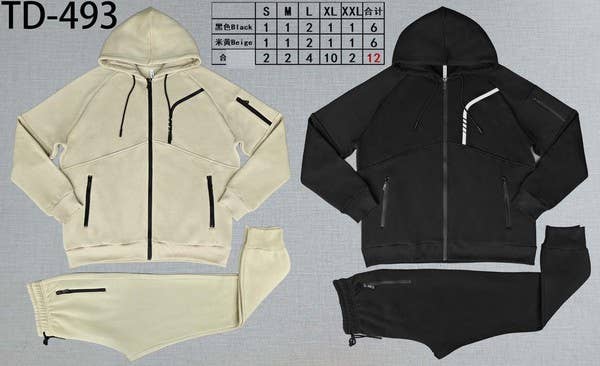 Men 2 Piece Hoodie Set