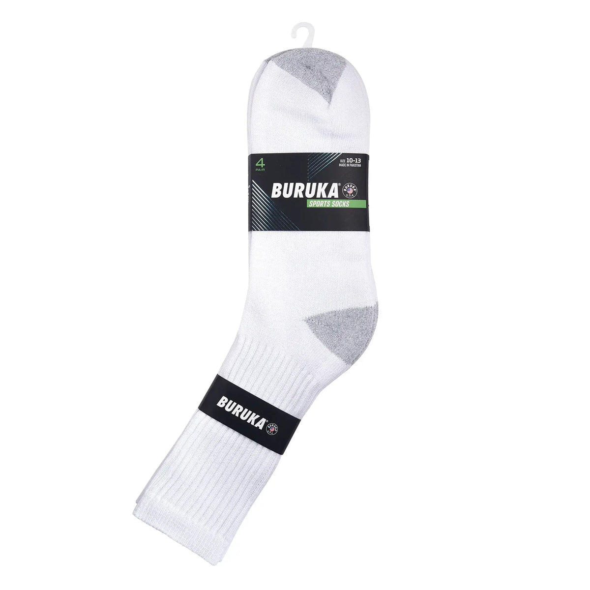 BURUKA CREW SPORTS SOCKS [HF-BK274]