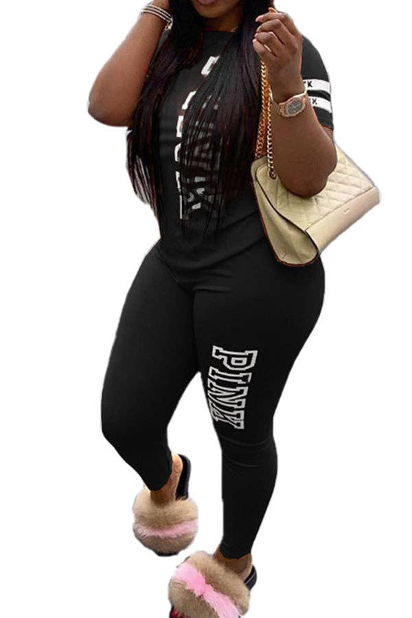 MB FASHON T SHIRT PANTS JOGGER SET  2 PCs Set 3597R