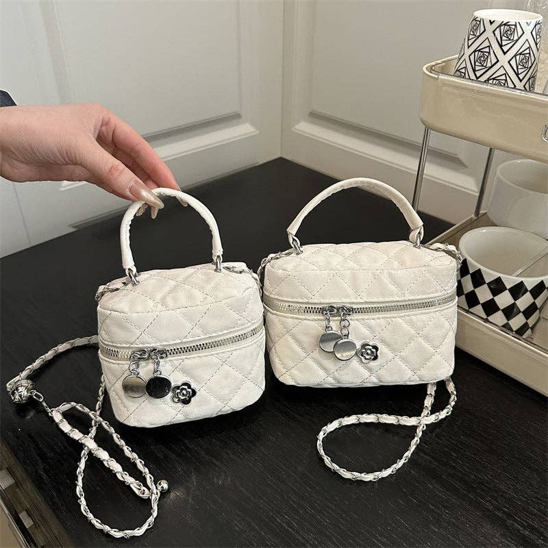 Cleo Brooke Chain-Strap Mini Crossbody Bag