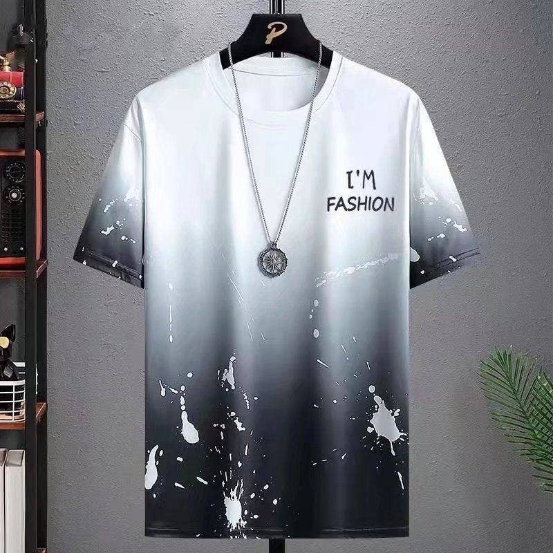 Men's Casual Sportswear Set  Summer Shorts Loose Fit T-Shirt
