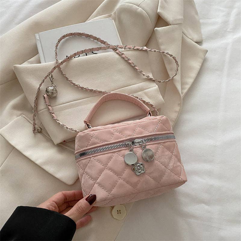 Cleo Brooke Chain-Strap Mini Crossbody Bag