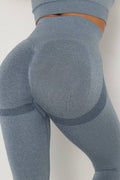 MB FASHION Seamless High-Waisted Contouring Legging 6204LY-2