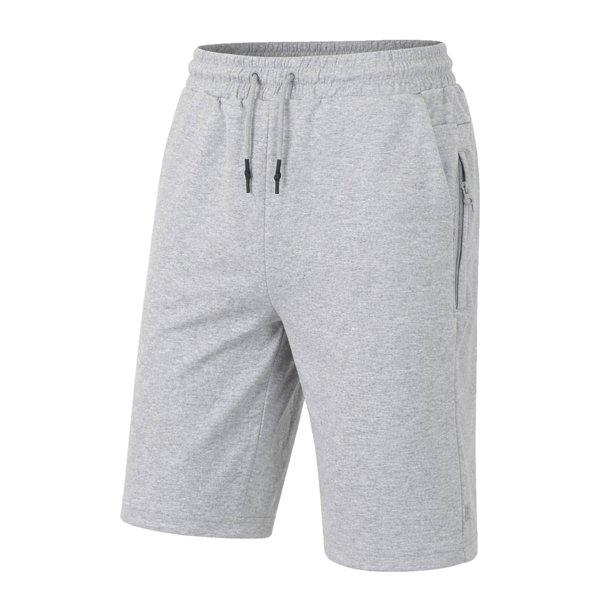 Men's Tech Fleece Jogger Lounge Shorts W Zip Pocket (S-5X)