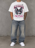 BKYS Short Sleeve HIDDEN TRUTH - WHITE/PINK
