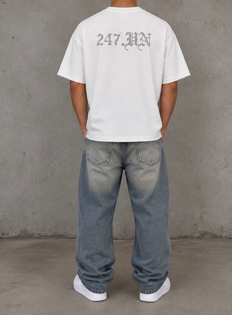 BKYS Short Sleeve HIDDEN TRUTH - WHITE/PINK