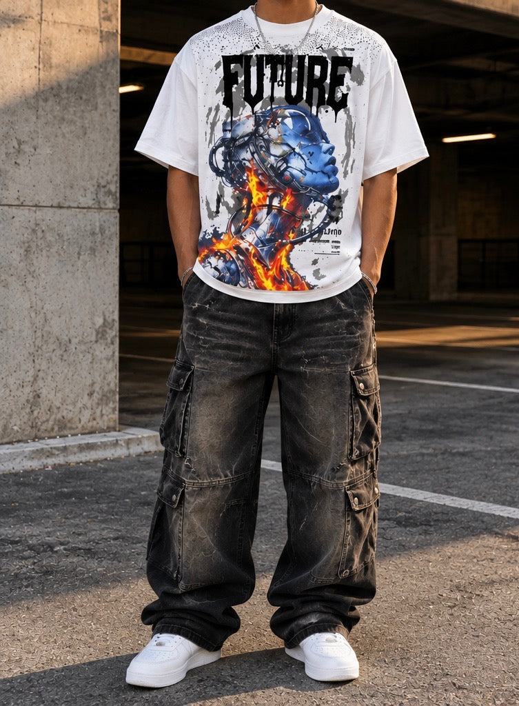 BKYS Future Short Sleeve Shirt - White
