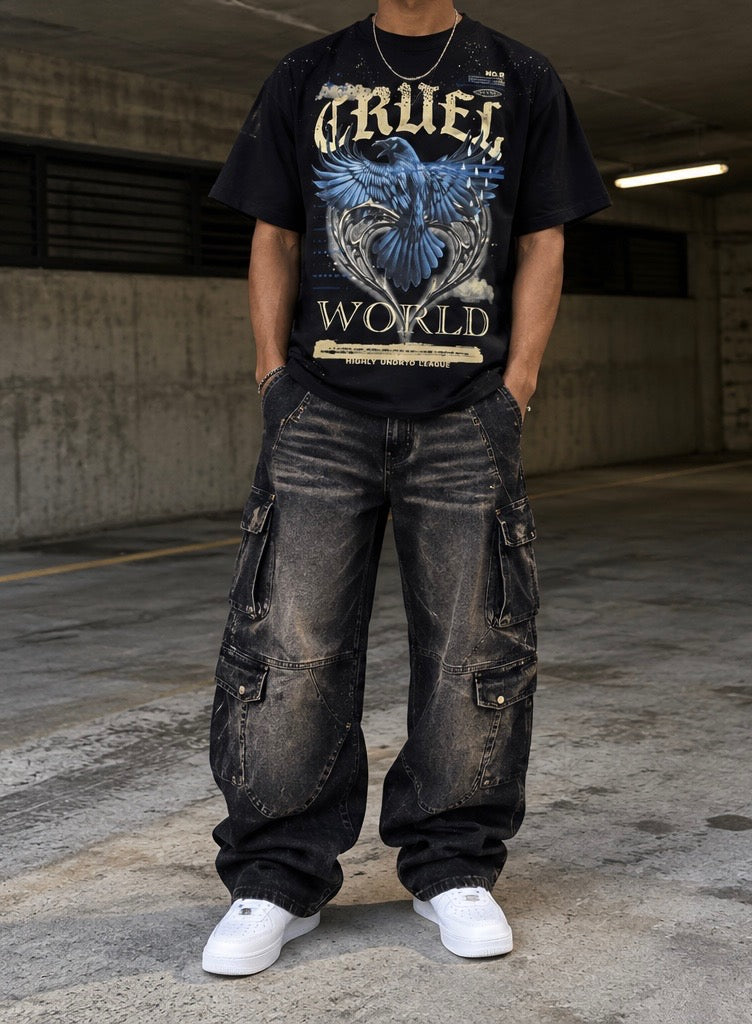 BKYS Cruel World Shirt - Black