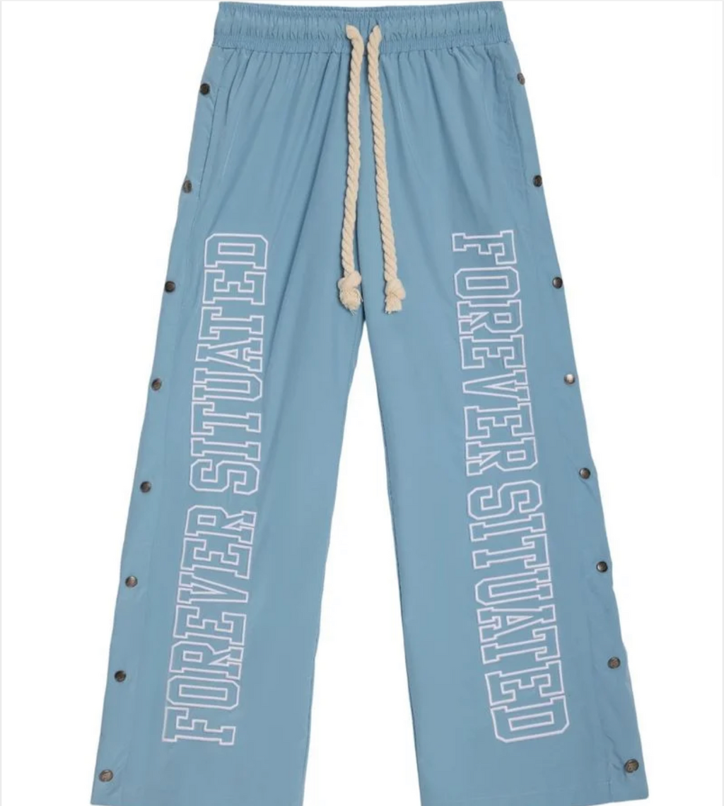Forever Situated Nylon Track Pants