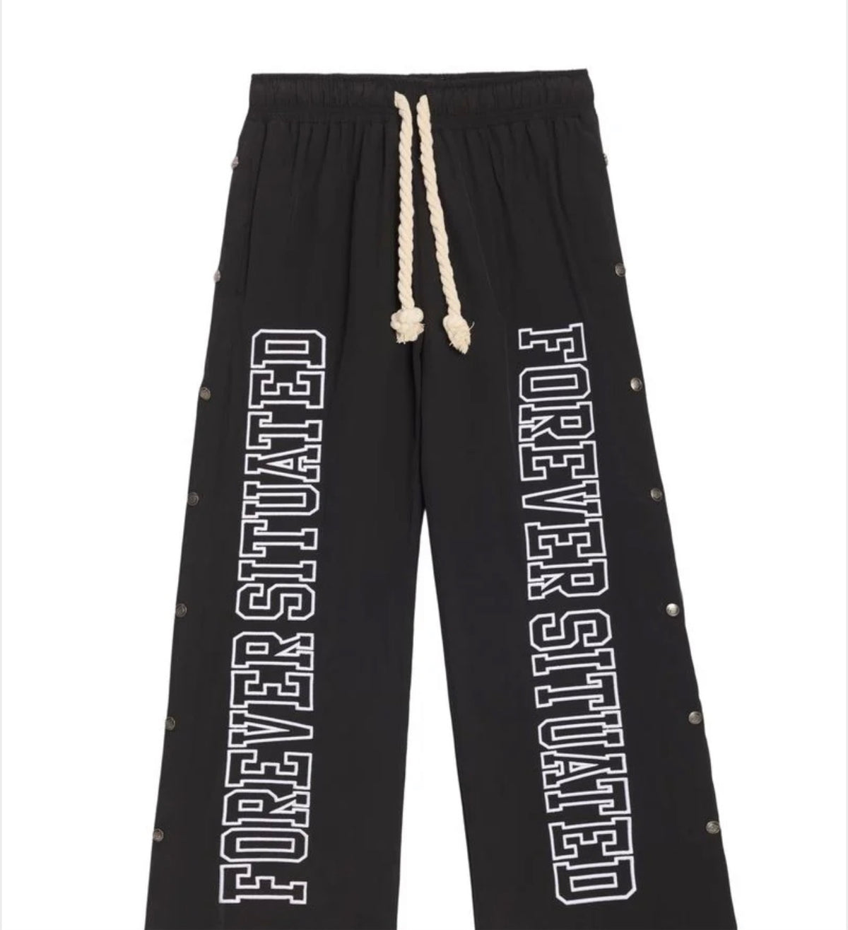 Forever Situated Nylon Track Pants