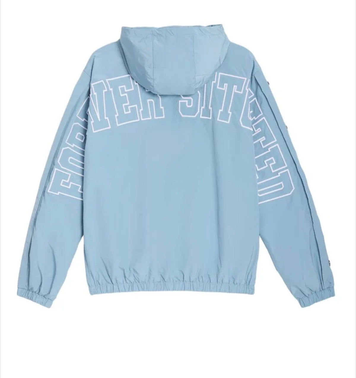FOREVER SITUATED NYLON TRACK JACKET