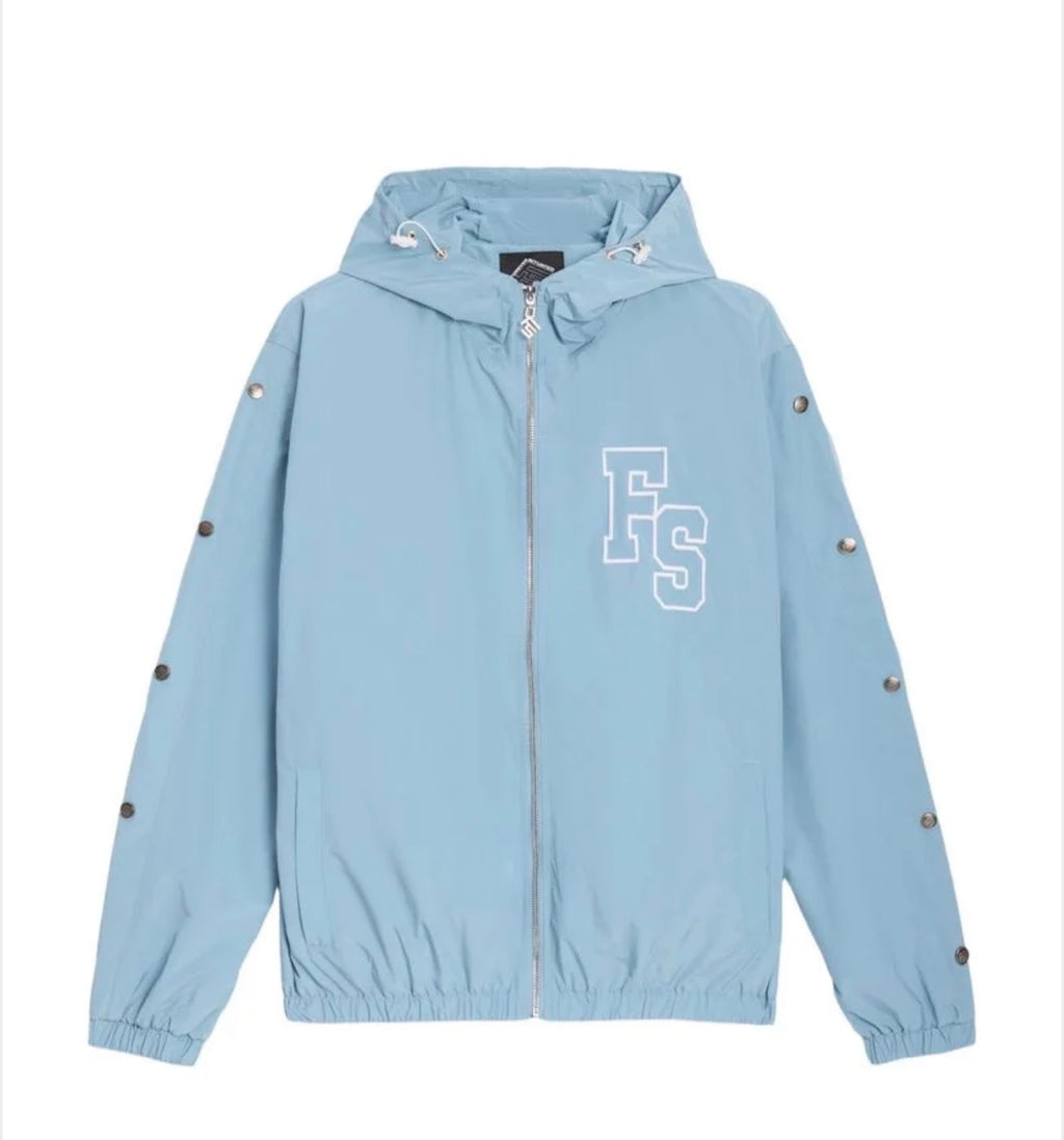 FOREVER SITUATED NYLON TRACK JACKET