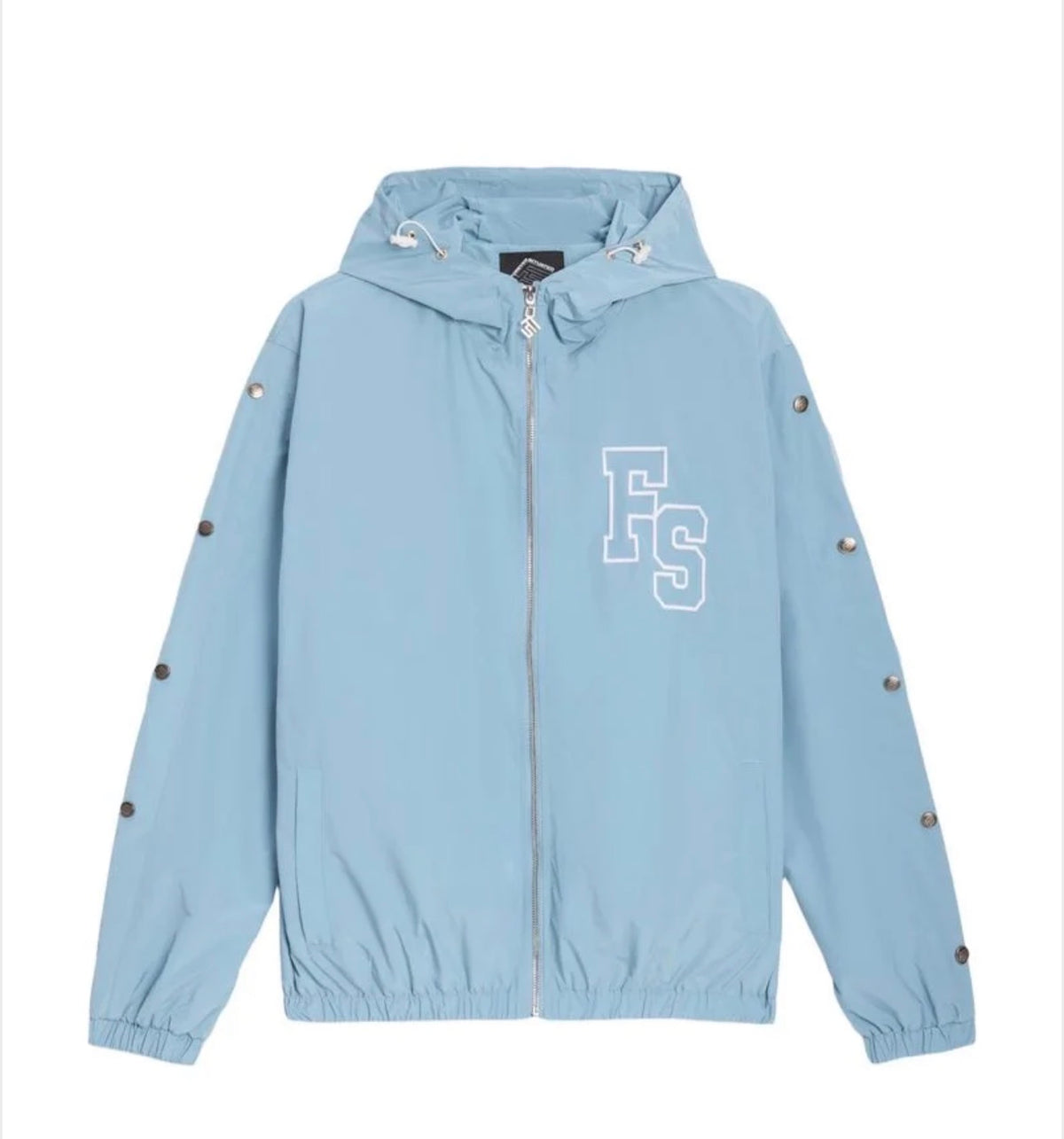 FOREVER SITUATED NYLON TRACK JACKET