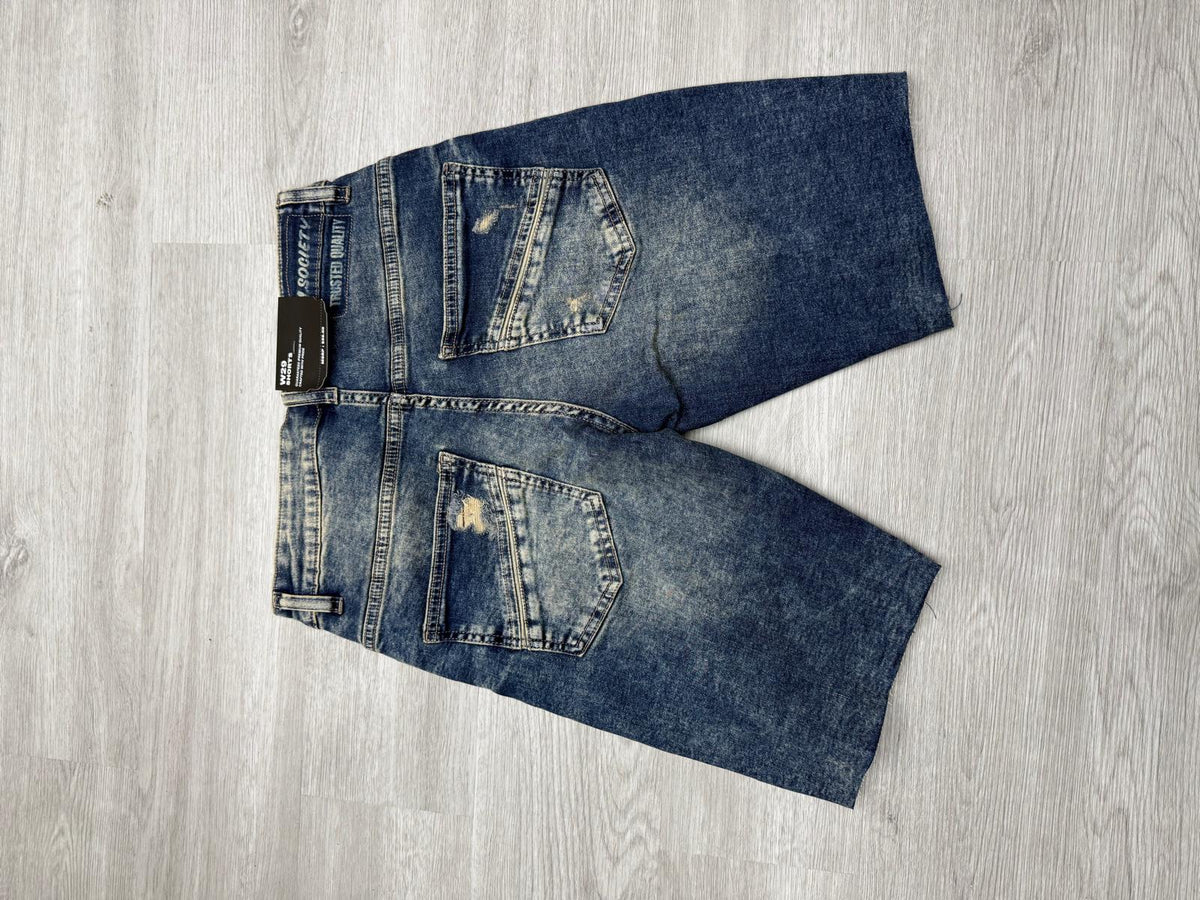 M.Society Tint Denim Shorts