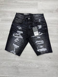 M.Society Black Denim Shorts