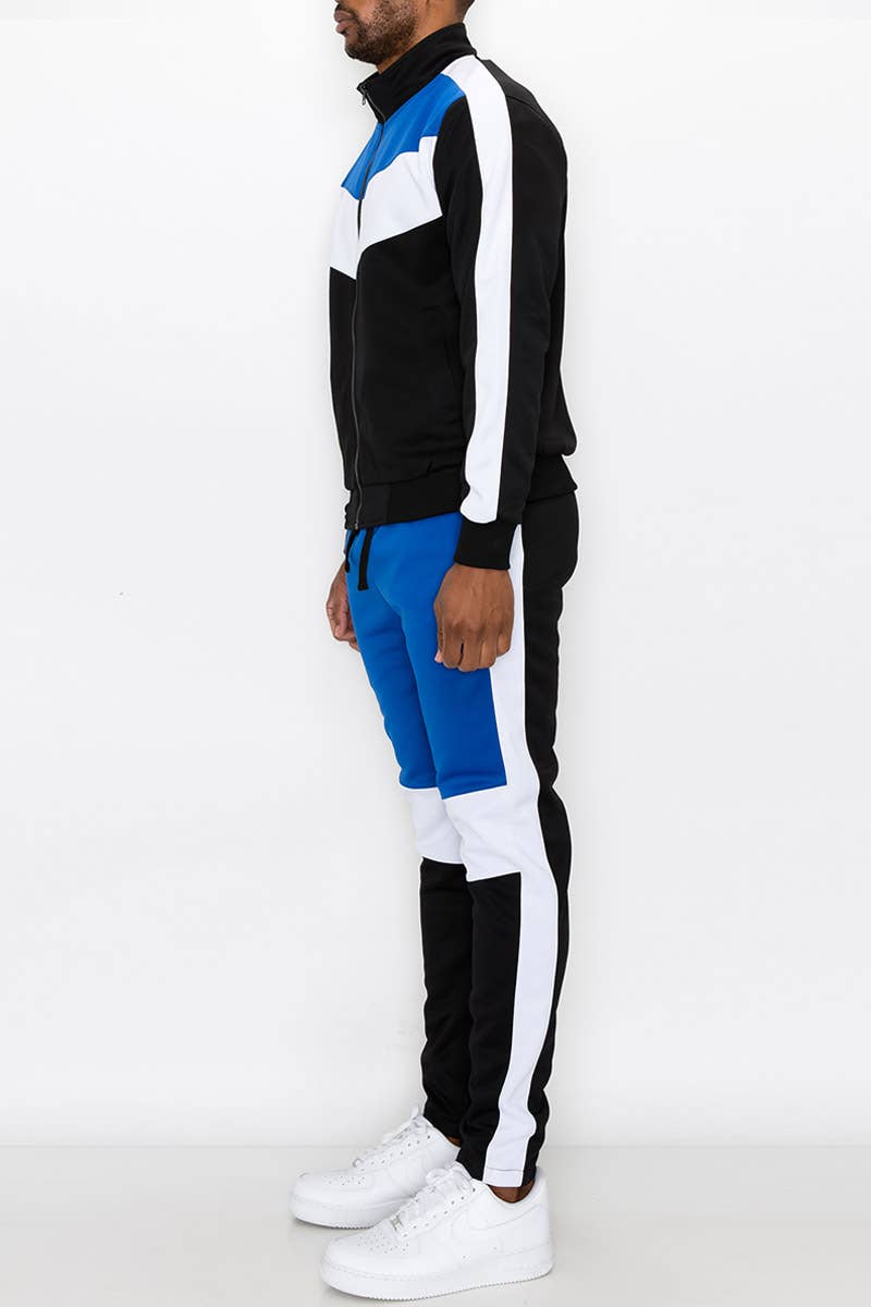 ST553 Color Block Track Suit (Prepack)