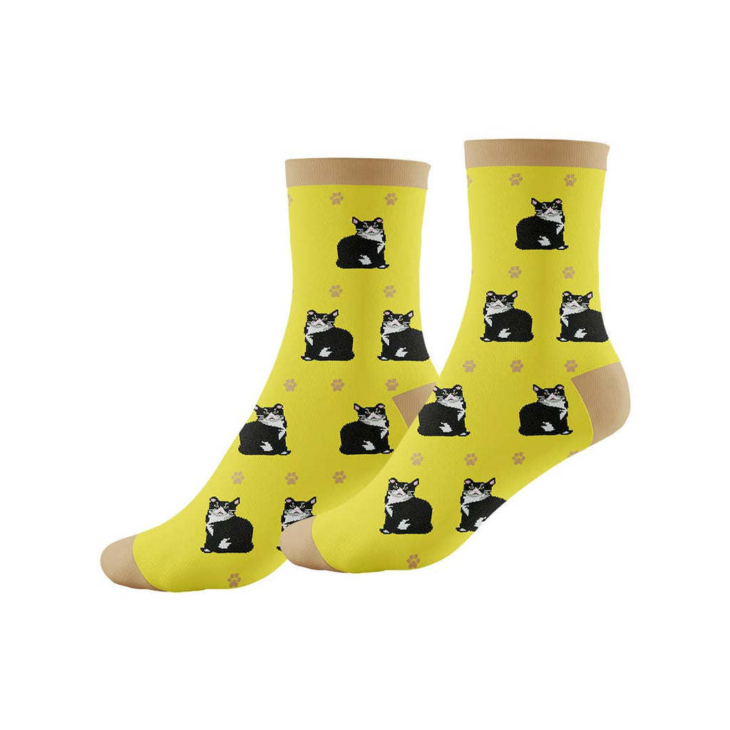 Pet Lovers Crew Unisex Socks - Novelty Socks - Dog Cat Socks