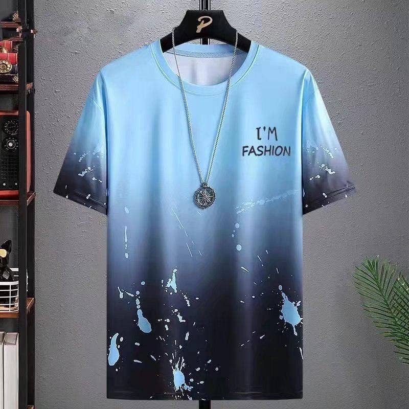 Men's Casual Sportswear Set  Summer Shorts Loose Fit T-Shirt