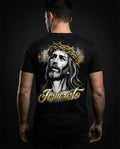 Religious Jesus T-Shirt – Black Graphic Tee
