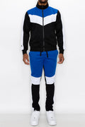 ST553 Color Block Track Suit (Prepack)