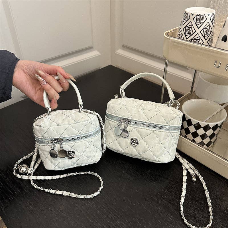 Cleo Brooke Chain-Strap Mini Crossbody Bag