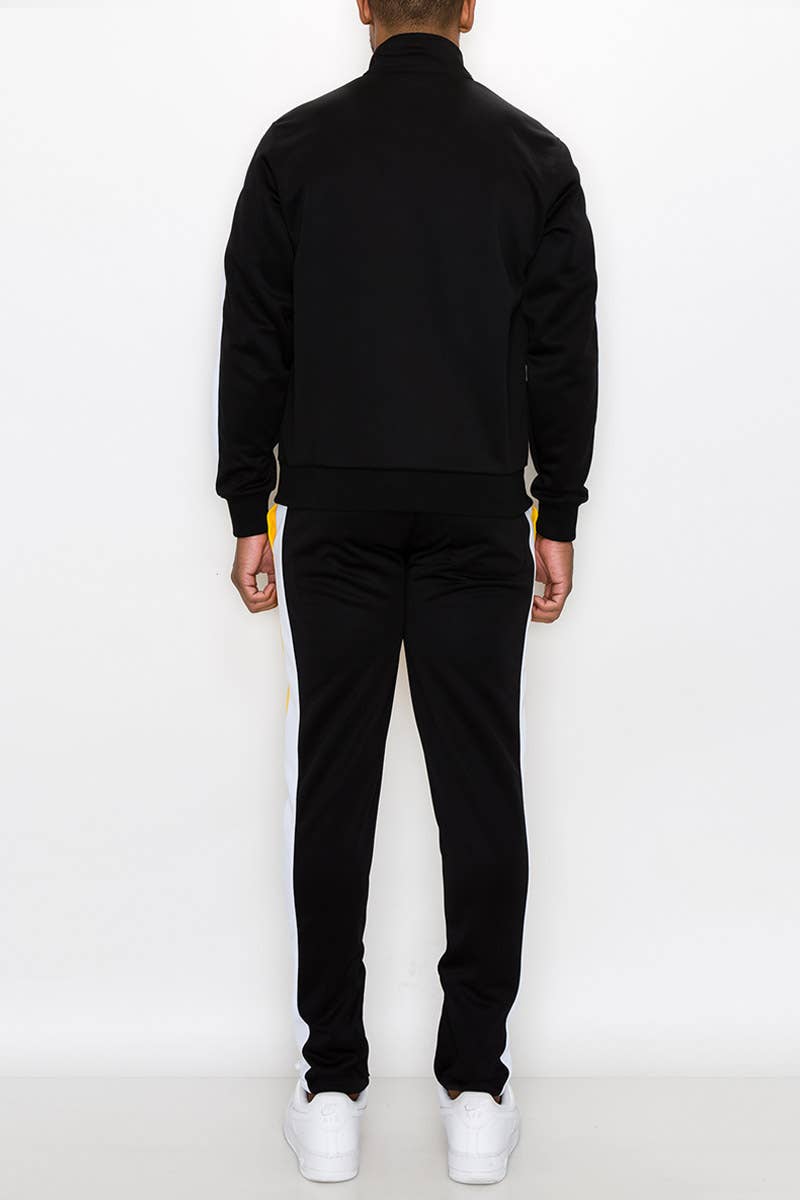ST553 Color Block Track Suit (Prepack)