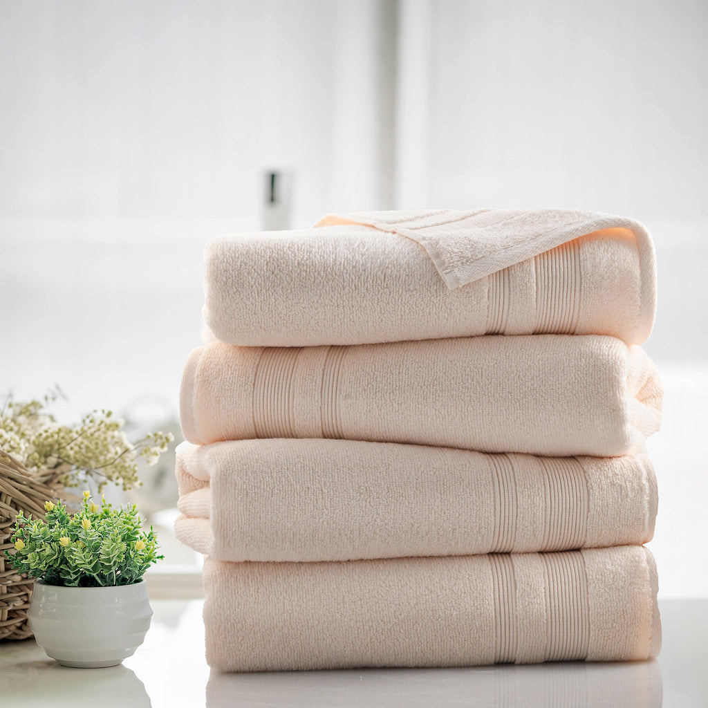 Kathy Ireland Zero Twist 100% Cotton Plush Bath Towels