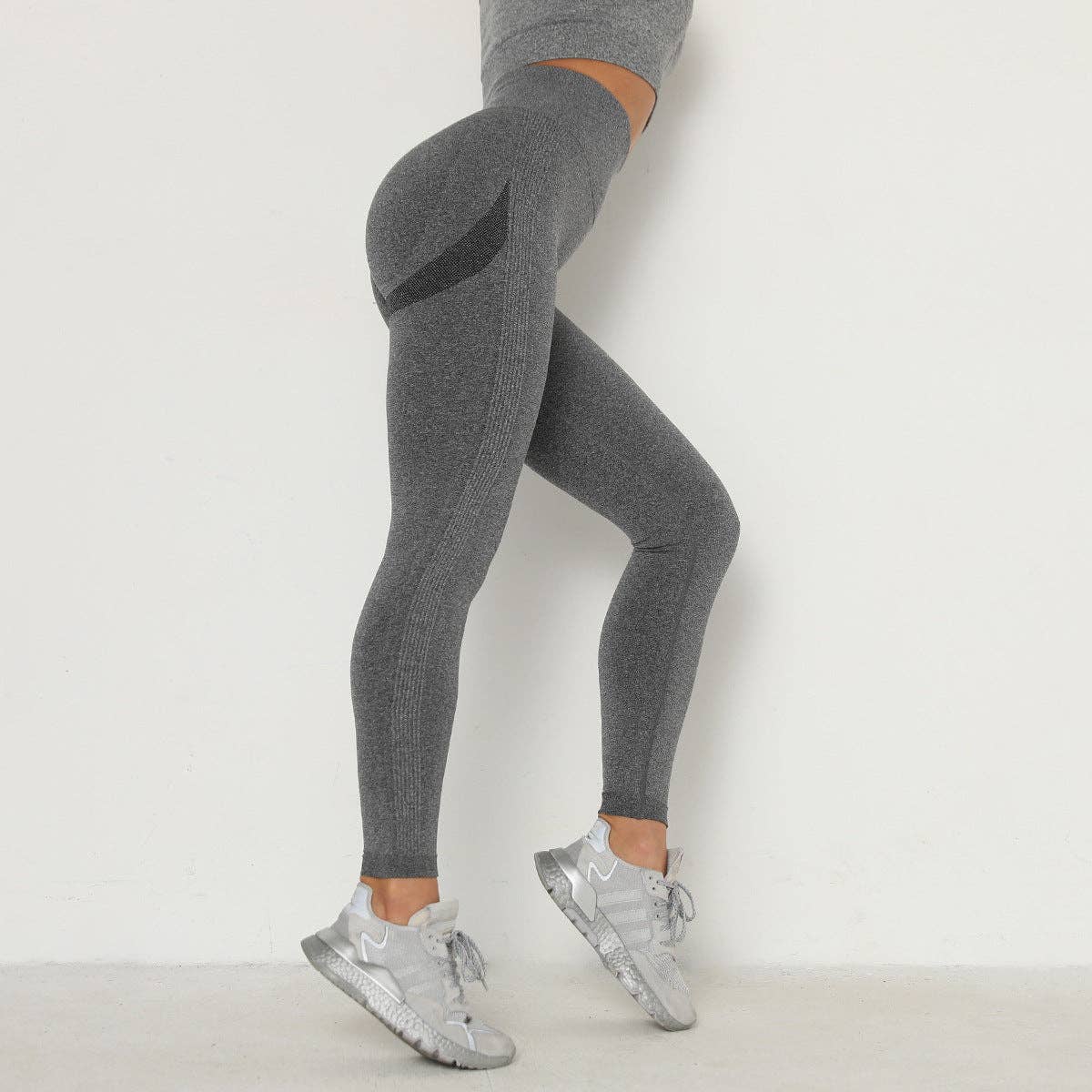 MB FASHION Seamless High-Waisted Contouring Legging 6204LY-2