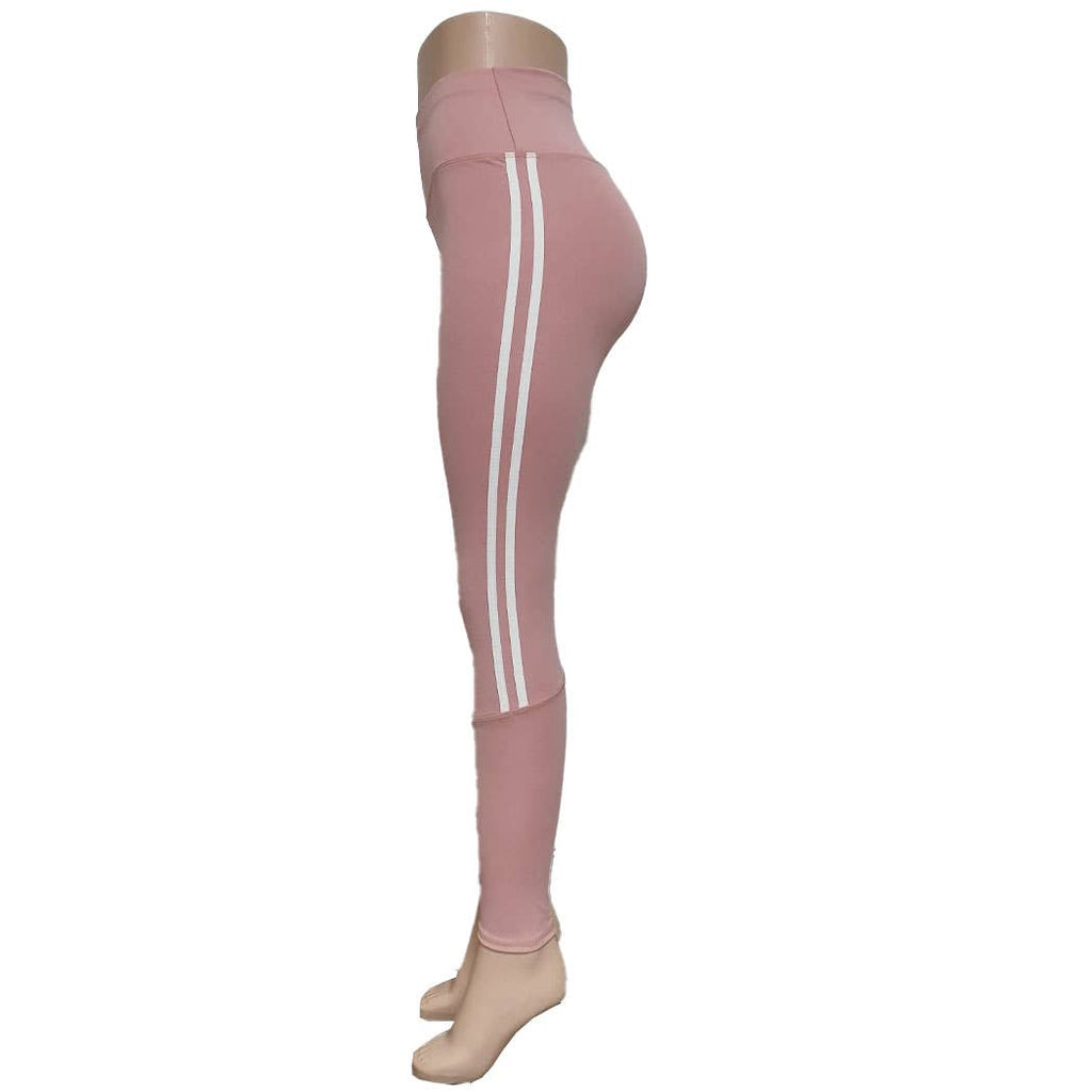 Lydaa SPORTS YOGA STRIPE LEGGINGS set