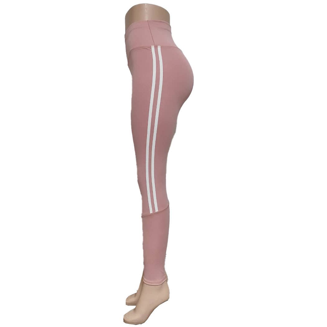 Lydaa SPORTS YOGA STRIPE LEGGINGS set