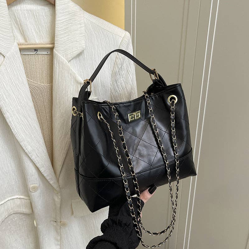 Maeve June Vintage-Inspired Chain-Strap Shoulder Bag